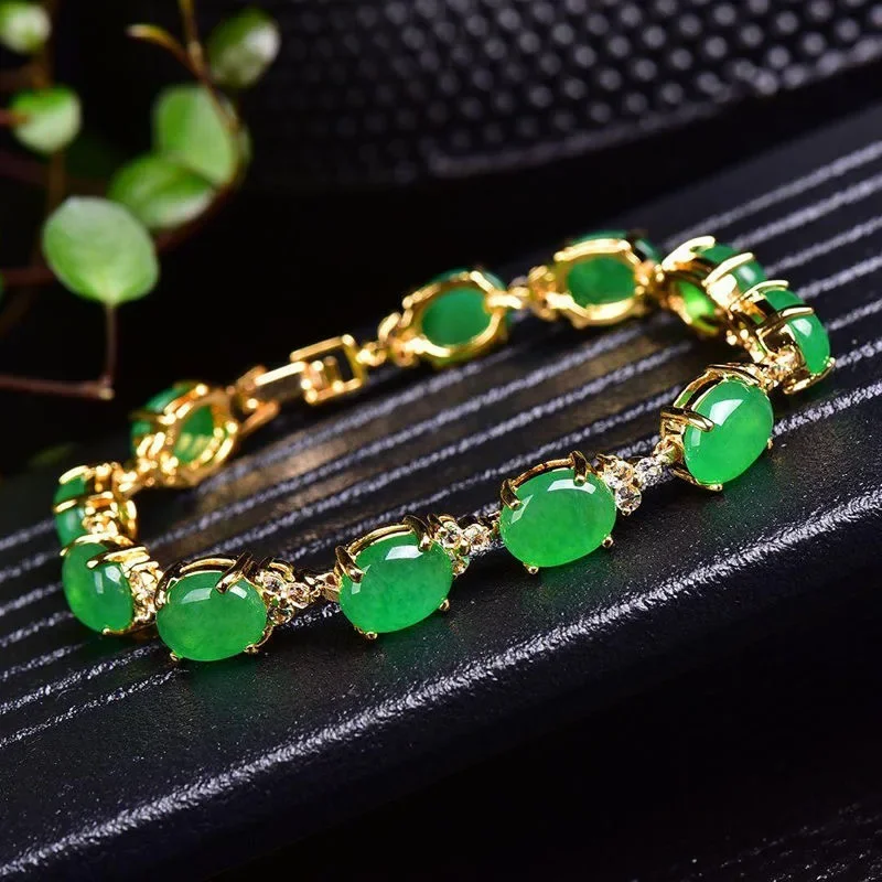 Jewelry & Watches Sp Z Oo Ul Frezerów 3 - Natural Green Jade Agate LOVE Beads
