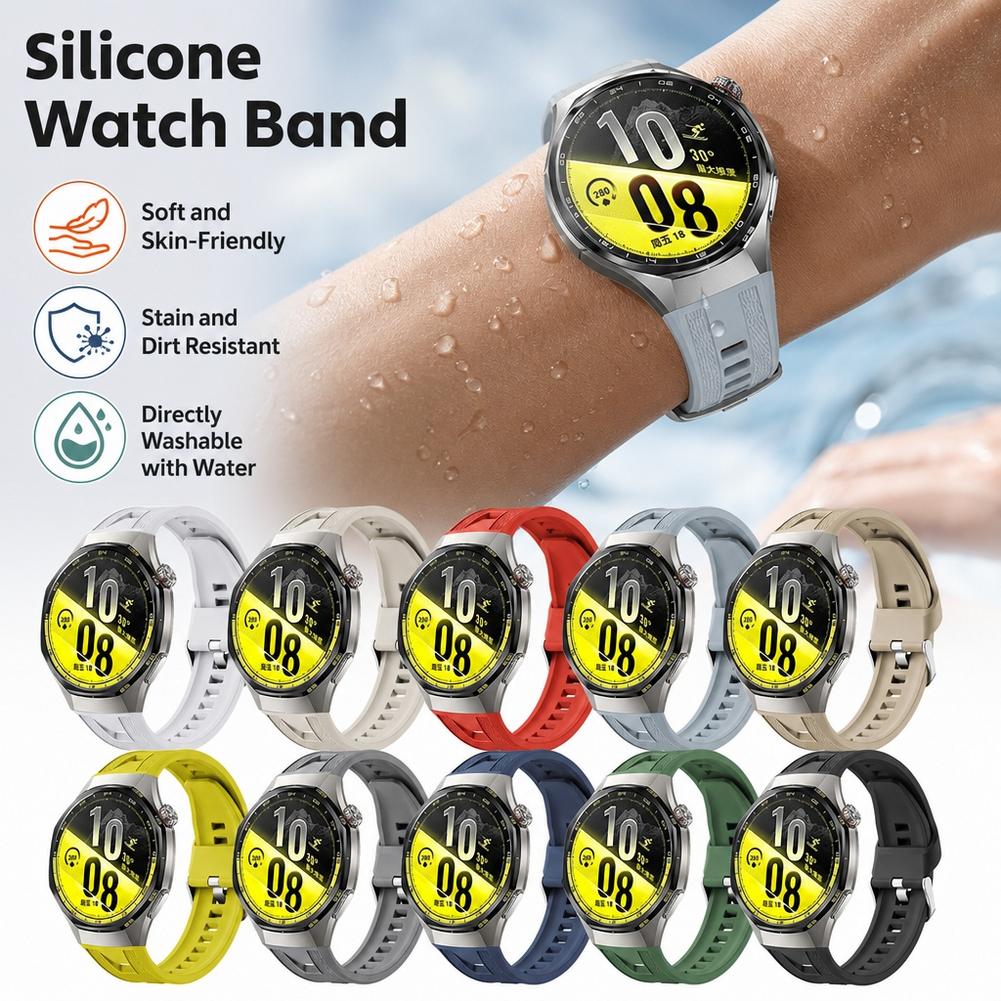 Watch Strap Replacement - Silicone Watch Strap For Huawei Watch