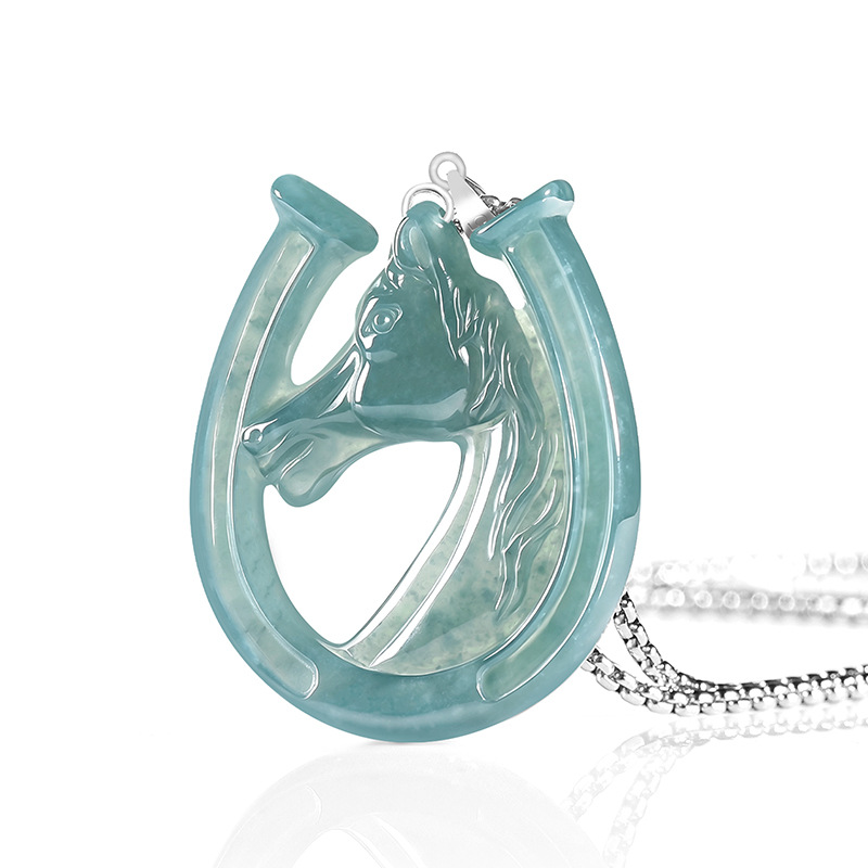 Jewelry & Watches Sp Z Oo Ul Frezerów 3 - S925 Silver Natural Blue Water Jade