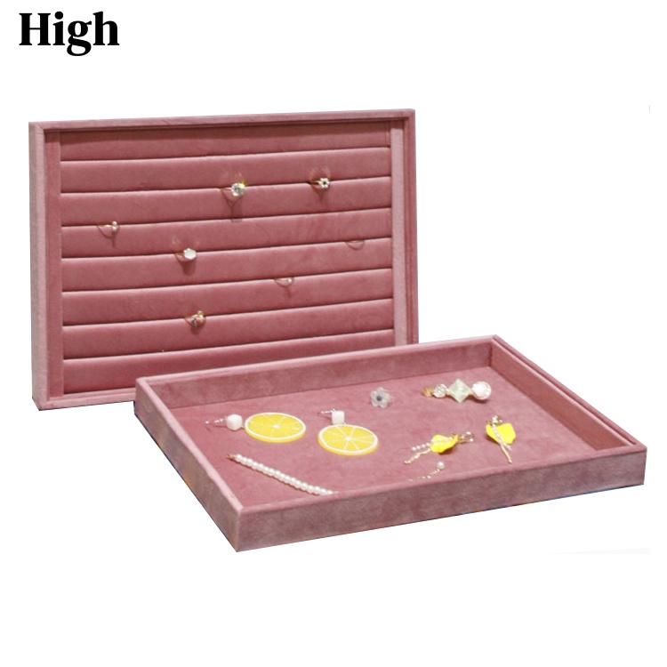 Pink Velvet Jewelry Display Tr - Jewelry Store For Watches recension och pris