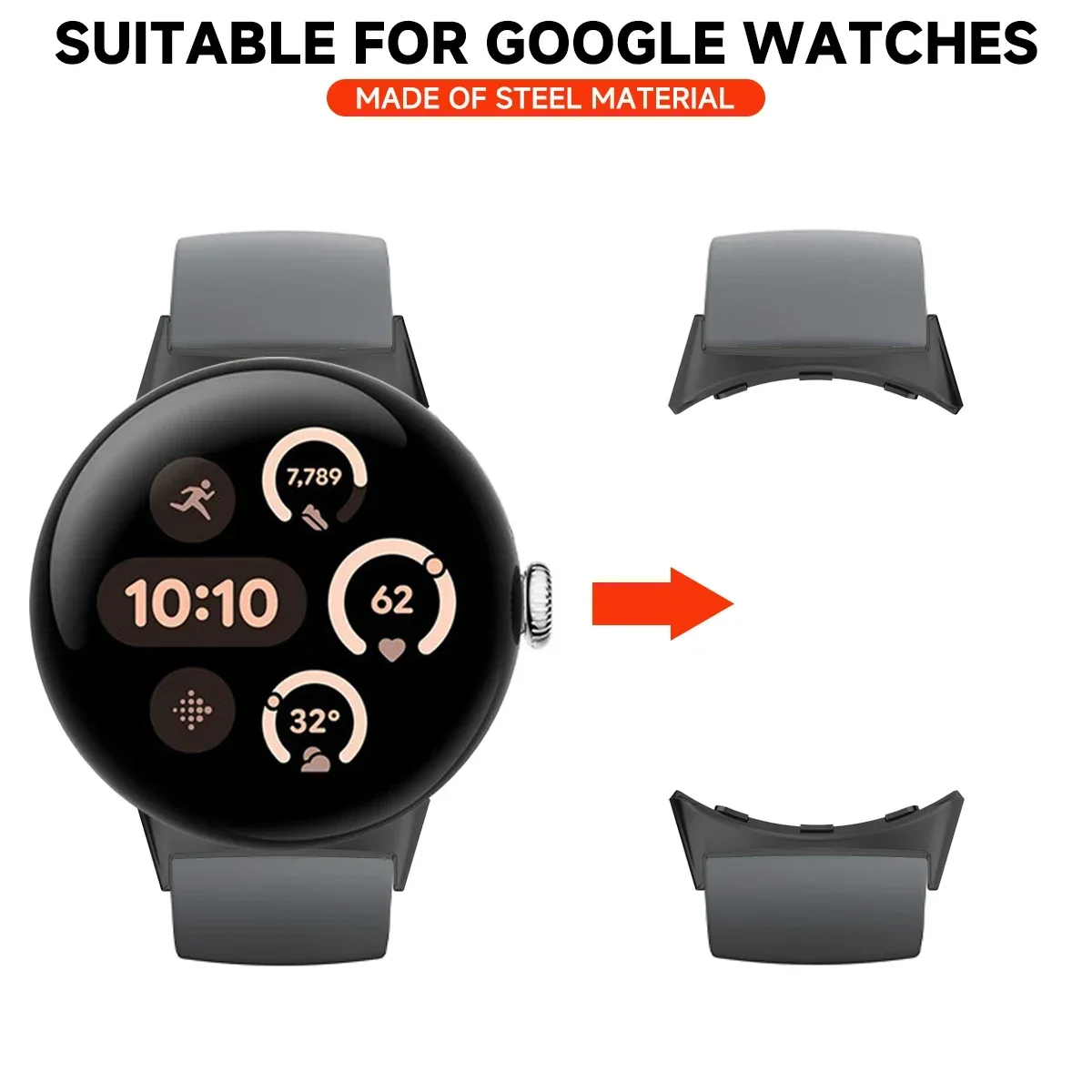 2pcs Watch Strap Connector Ada - Watch Strap Replacement recension och pris
