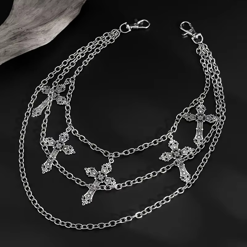 Fashion Punk Metal Pants Chain - Hip Hop Chain Necklace recension och pris