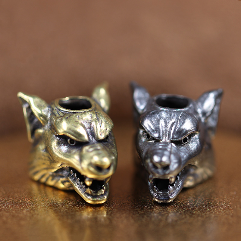 Animal Wolf Warriors Head Scul - Wolf Jewelry & Watches Tampa Reviews recension och pris