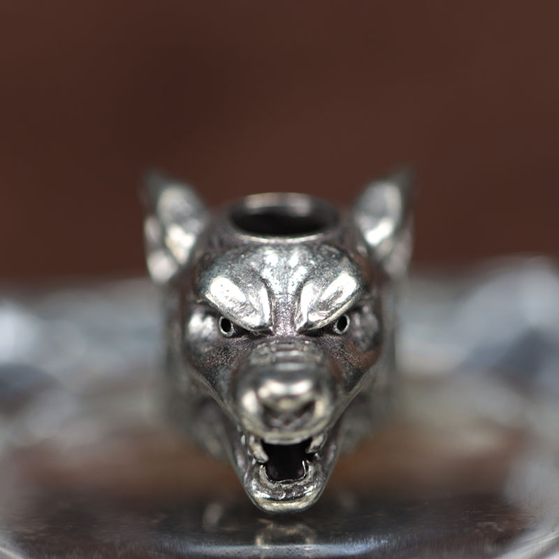 Animal Wolf Warriors Head Scul - Wolf Jewelry & Watches Tampa Reviews recension och pris