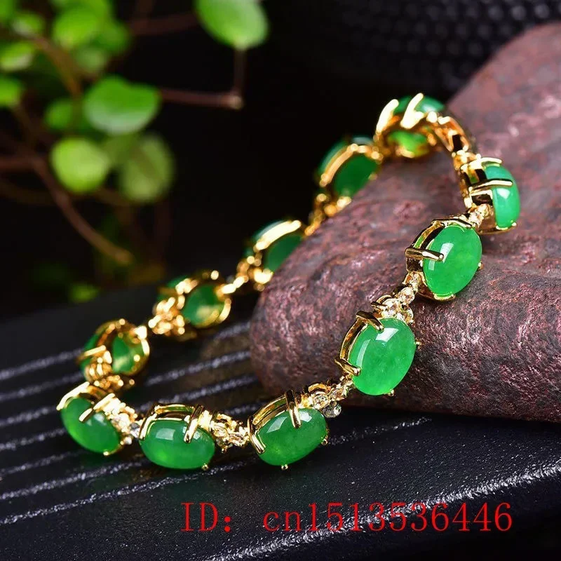 Natural Green Jade Agate LOVE  - Jewelry & Watches Sp Z Oo Ul Frezerów 3 recension och pris