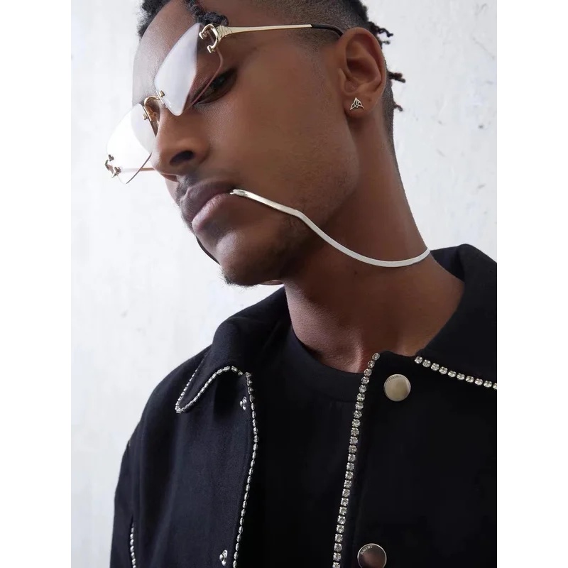 B&C 3MM Hip Hop Street Men Roc - Hip Hop Chain Necklace recension och pris