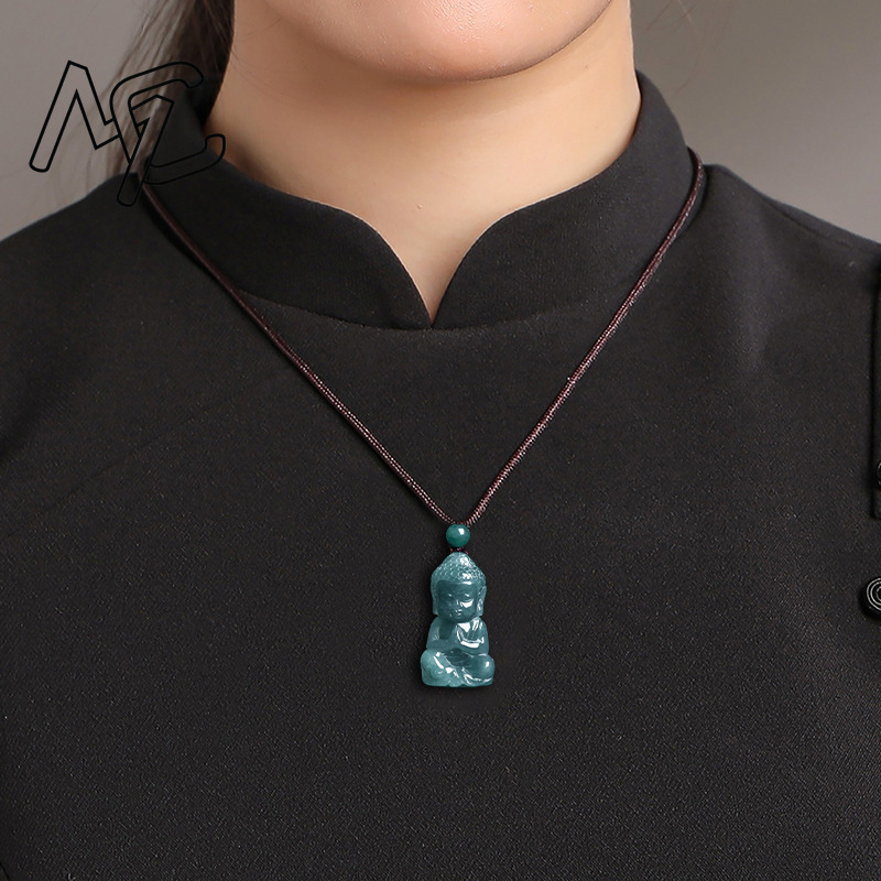 Natural Real Emerald Jade Blue - Jewelry & Watches Sp Z Oo Ul Frezerów 3 recension och pris