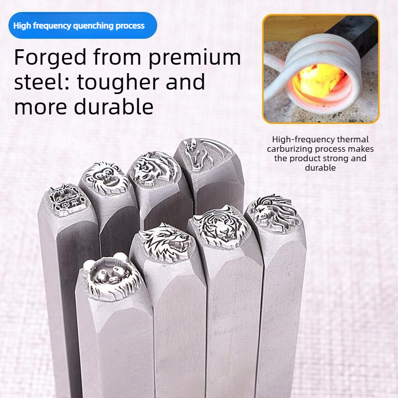 Animal Head Steel Stamp Punch, - Wolf Jewelry & Watches Tampa Reviews recension och pris