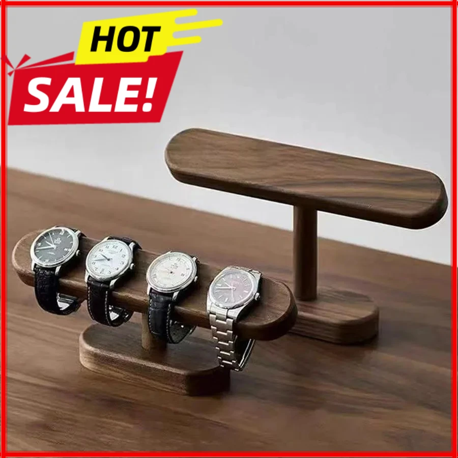 Creative Solid Walnut Wood Jew - Jewelry Store For Watches recension och pris