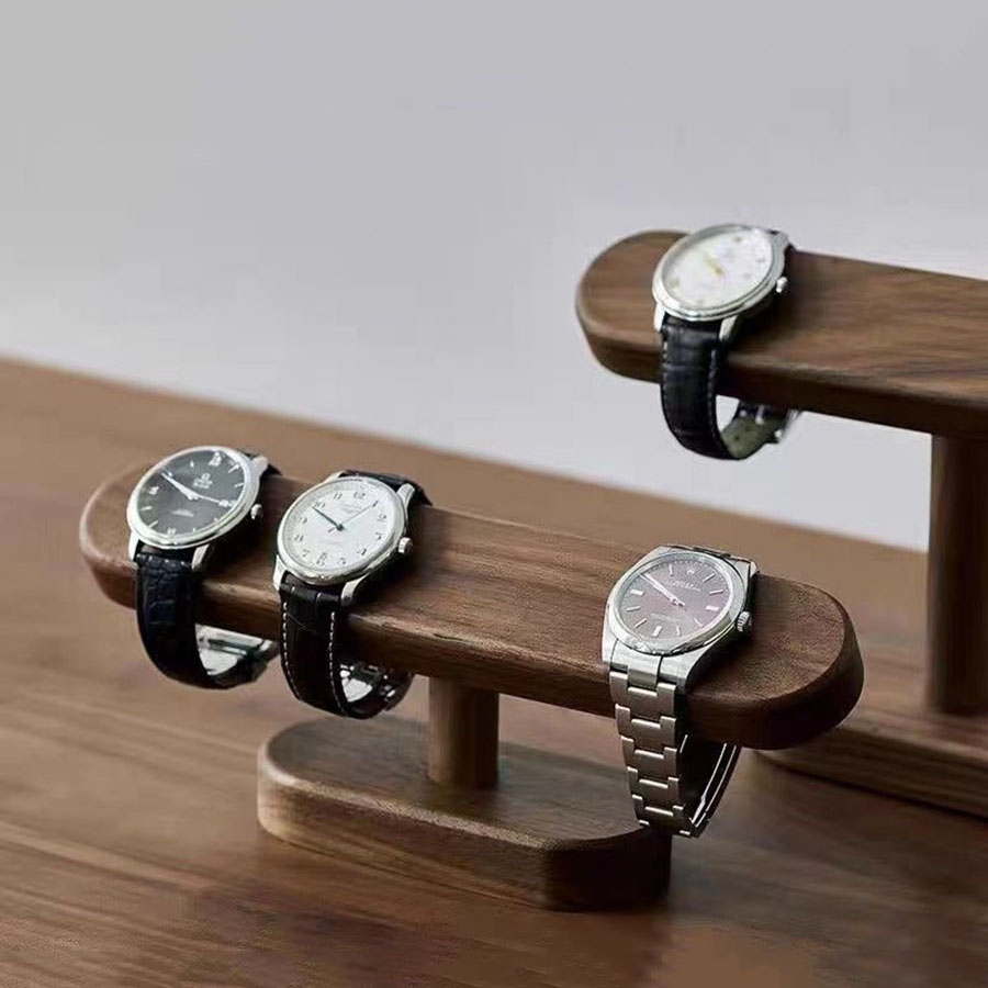 Creative Solid Walnut Wood Jew - Jewelry Store For Watches recension och pris