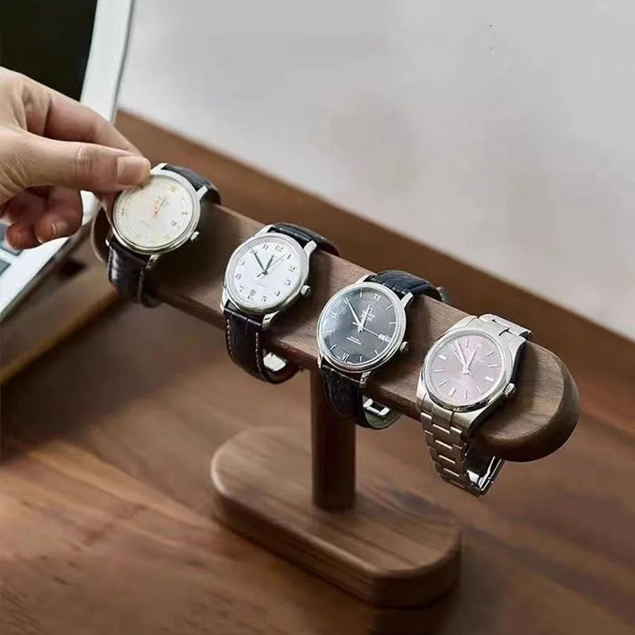 Creative Solid Walnut Wood Jew - Jewelry Store For Watches recension och pris