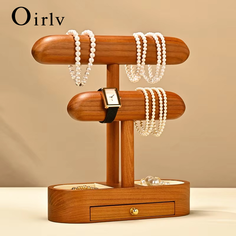 Oirlv Solid Wood Jewelry Displ - Jewelry Store For Watches recension och pris
