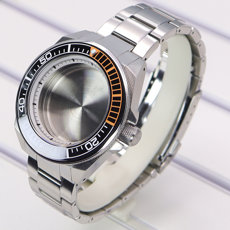 43.8mm Silver Modified Samurai - Seiko Watch 5 Sports recension och pris
