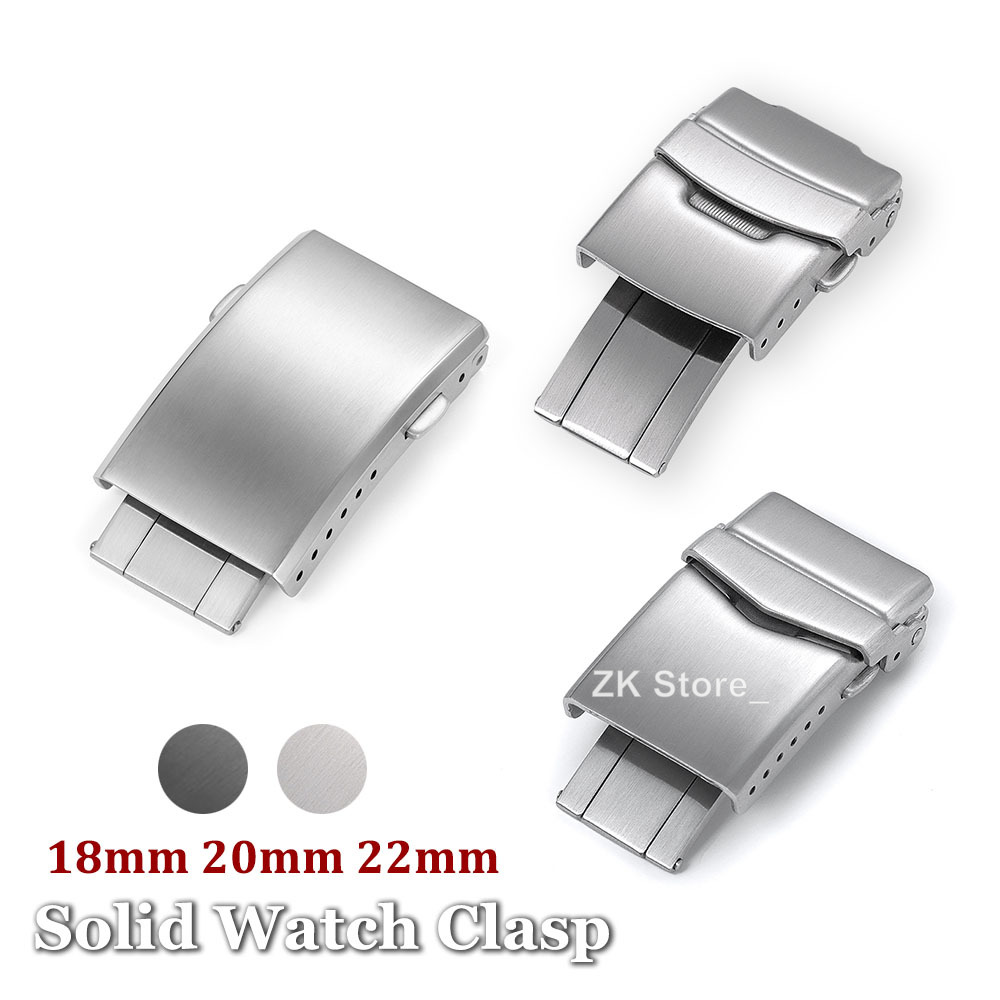 18mm 20mm 22mm Watch Clasp Fol - Watch Strap Replacement recension och pris