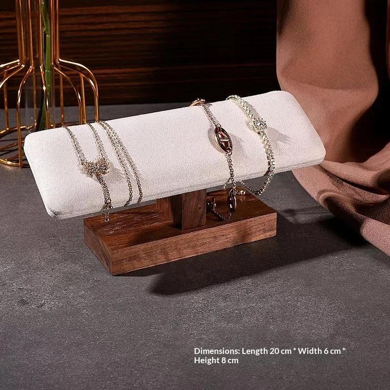 Walnut Solid Wood Jewelry Disp - Jewelry And Watches Exhibition recension och pris