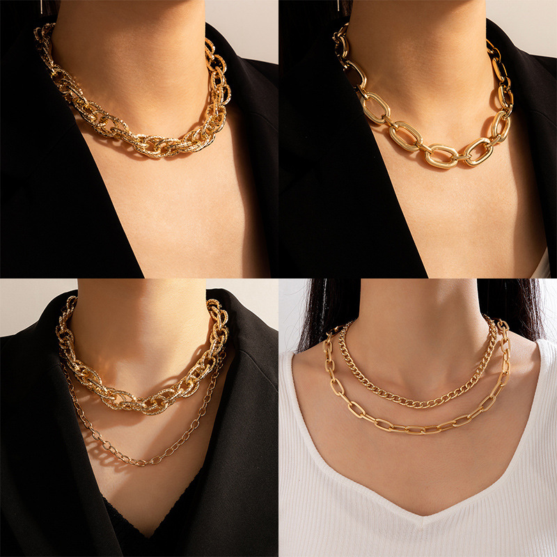 Jewelry Fashion Hip Hop Short  - Hip Hop Chain Necklace recension och pris