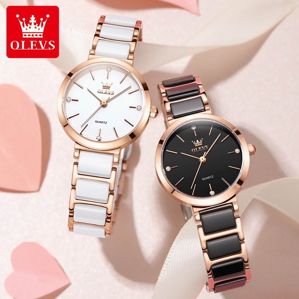 OLEVS Women Watch 5877 Luxury  - Watch Strap Replacement recension och pris