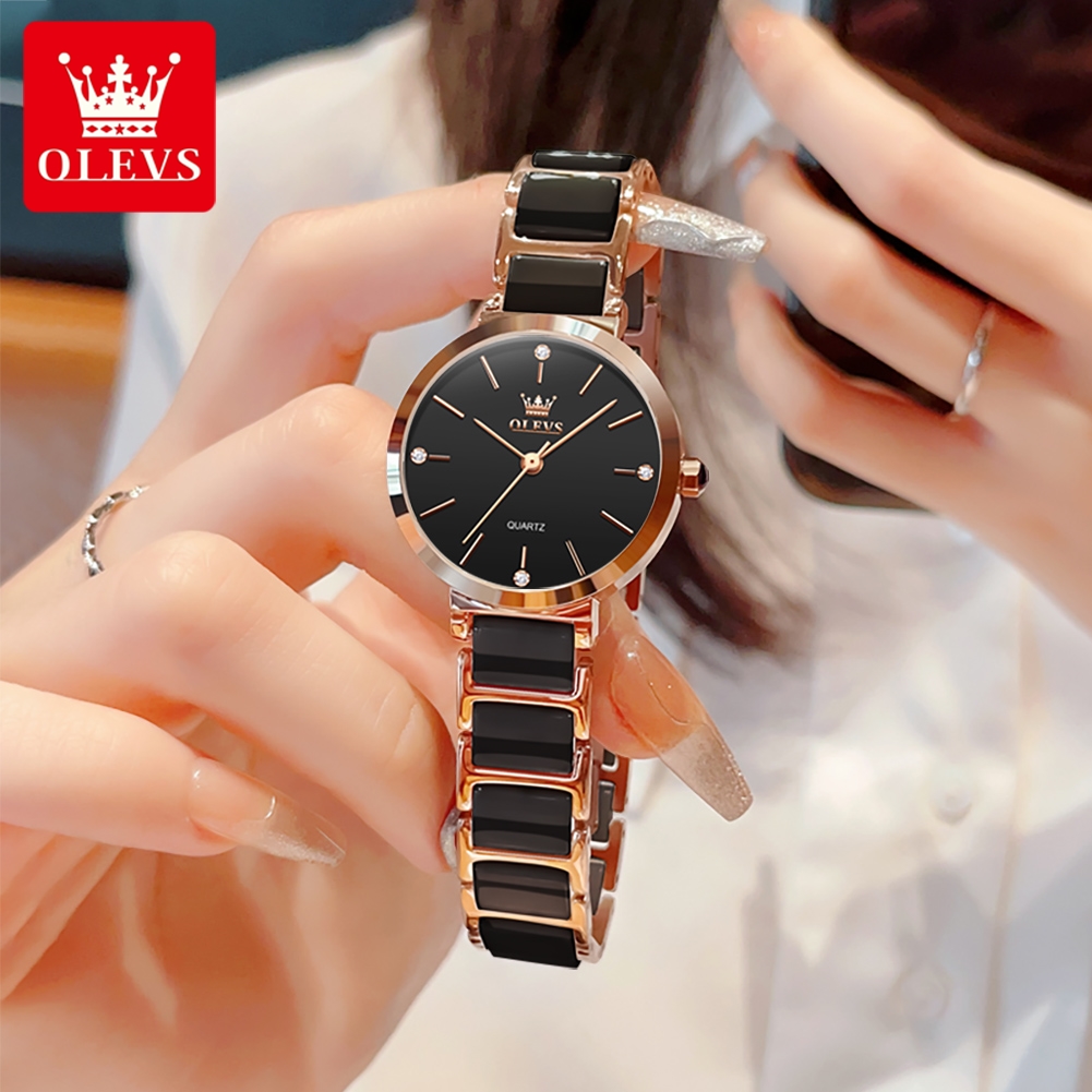 OLEVS Women Watch 5877 Luxury  - Watch Strap Replacement recension och pris