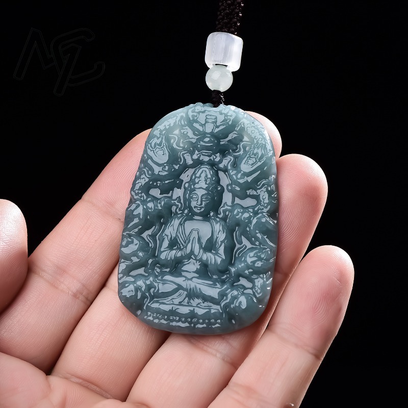 Real Natural Emerald Jade Blue - Jewelry & Watches Sp Z Oo Ul Frezerów 3 recension och pris