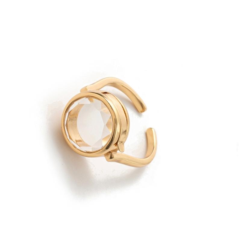 31BB Adjustable Simple Openabl - Moissanite Ring recension och pris