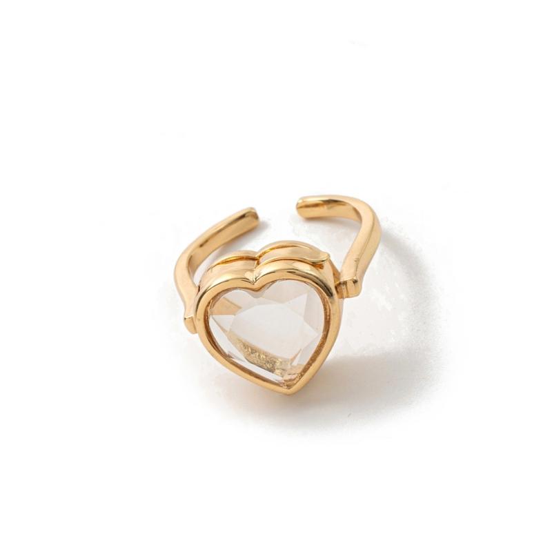 31BB Adjustable Simple Openabl - Moissanite Ring recension och pris