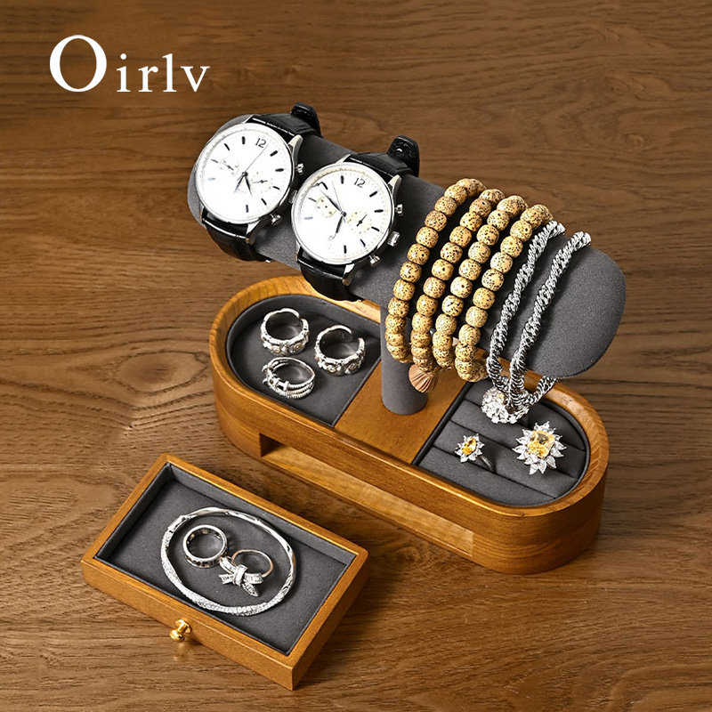 Oirlv Solid Wood Watch Organiz - Jewelry Stores Watches recension och pris