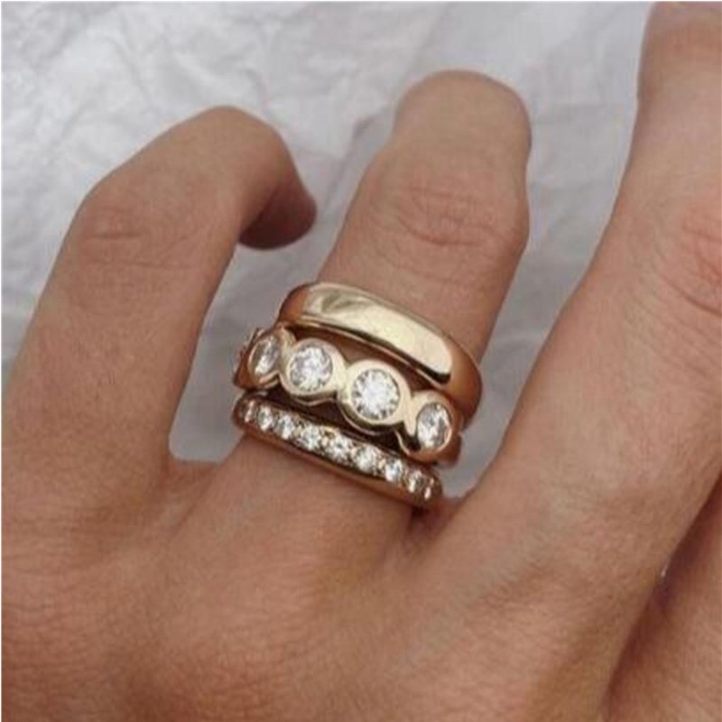ORZTOON Fashion 2024 New Geome - Statement Cocktail Ring recension och pris