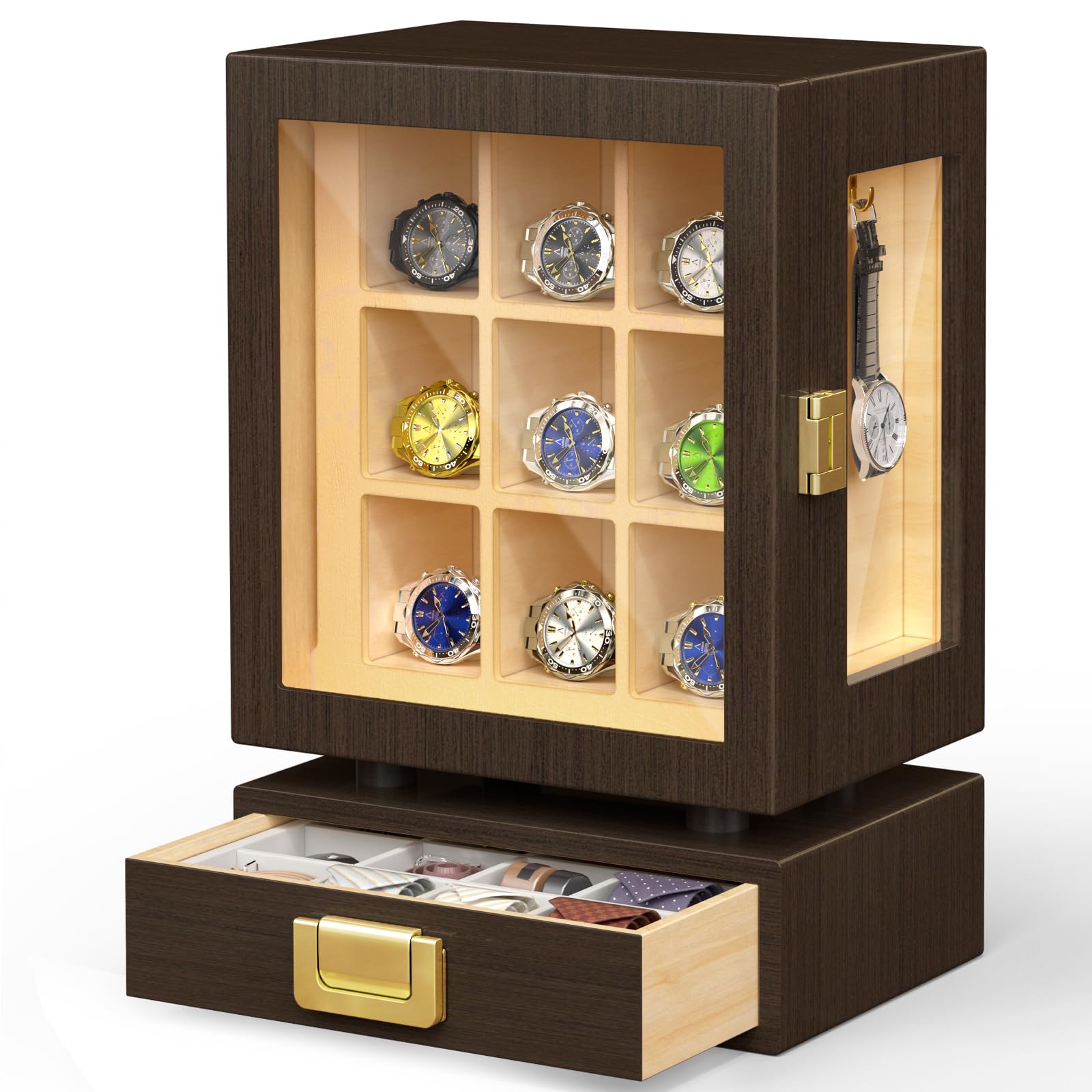 Custom Rectangle Wooden Watch  - Watches & Jewelry Tsukiu recension och pris
