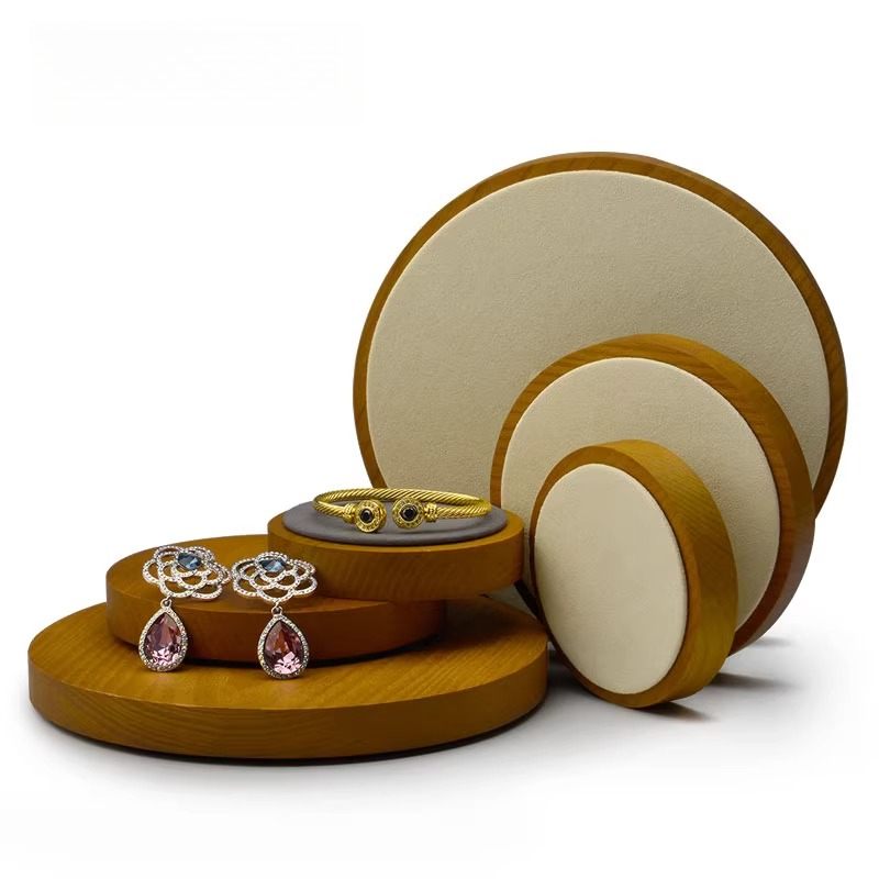Solid Wood Jewelry Display Tra - Jewelry Store For Watches recension och pris