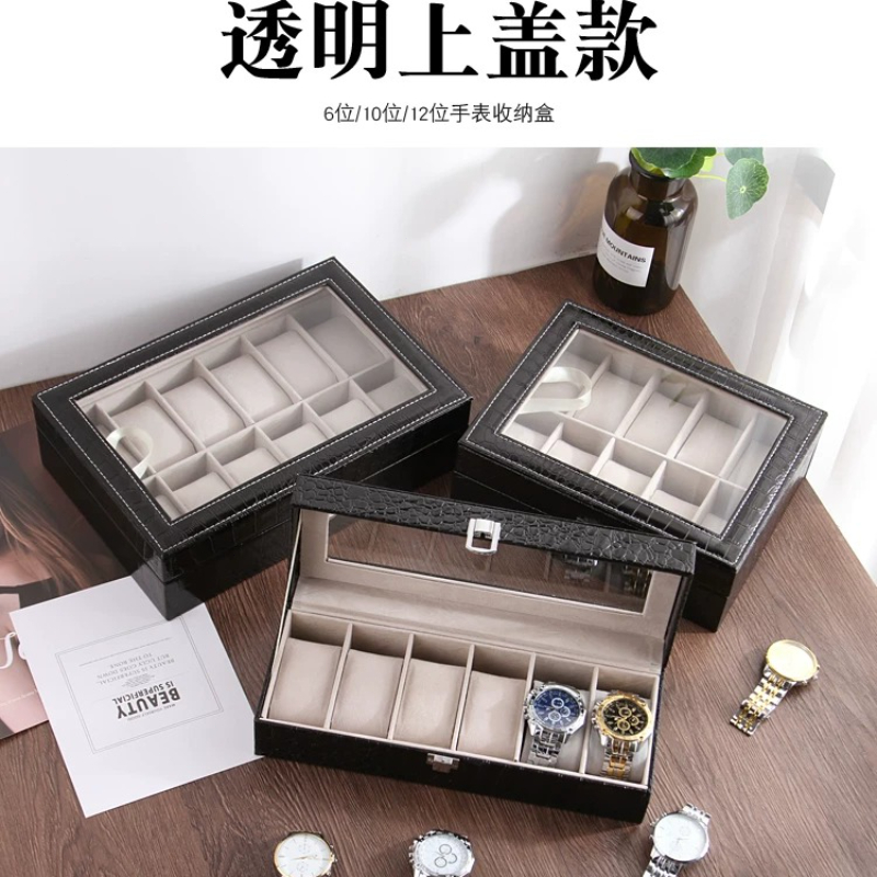 European Leather Watch Storage - Jewelry Box Organizer Watches recension och pris