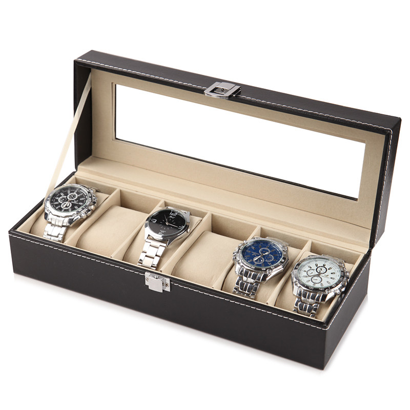 European Leather Watch Storage - Jewelry Box Organizer Watches recension och pris