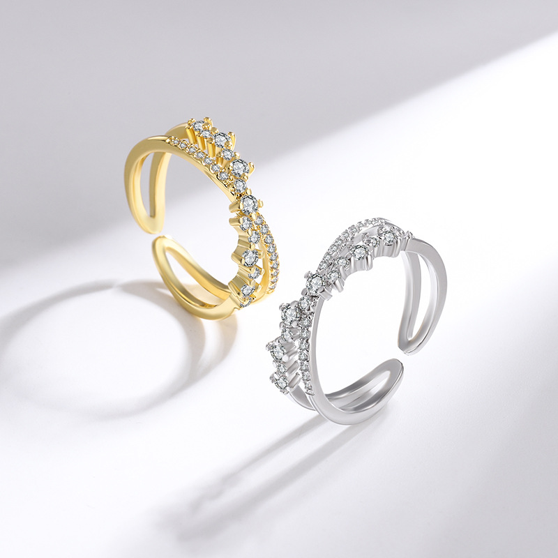 Fashion 925 Sterling Silver Zi - Statement Cocktail Ring recension och pris