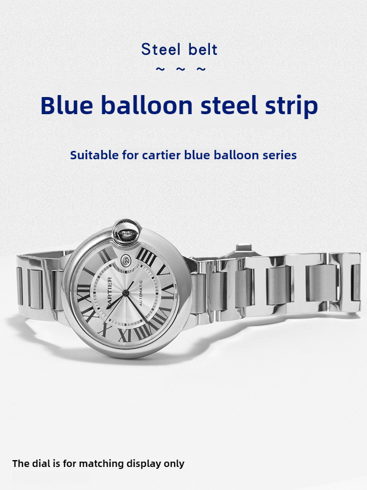 Stainless steel watch strap is - Cartier Watch Ballon Bleu recension och pris