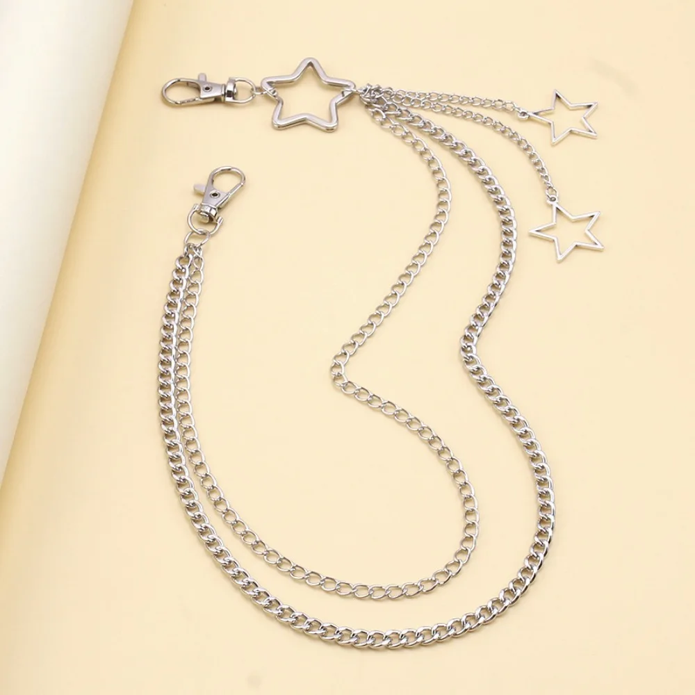 Charm Silver Color Stainless S - Hip Hop Chain Necklace recension och pris