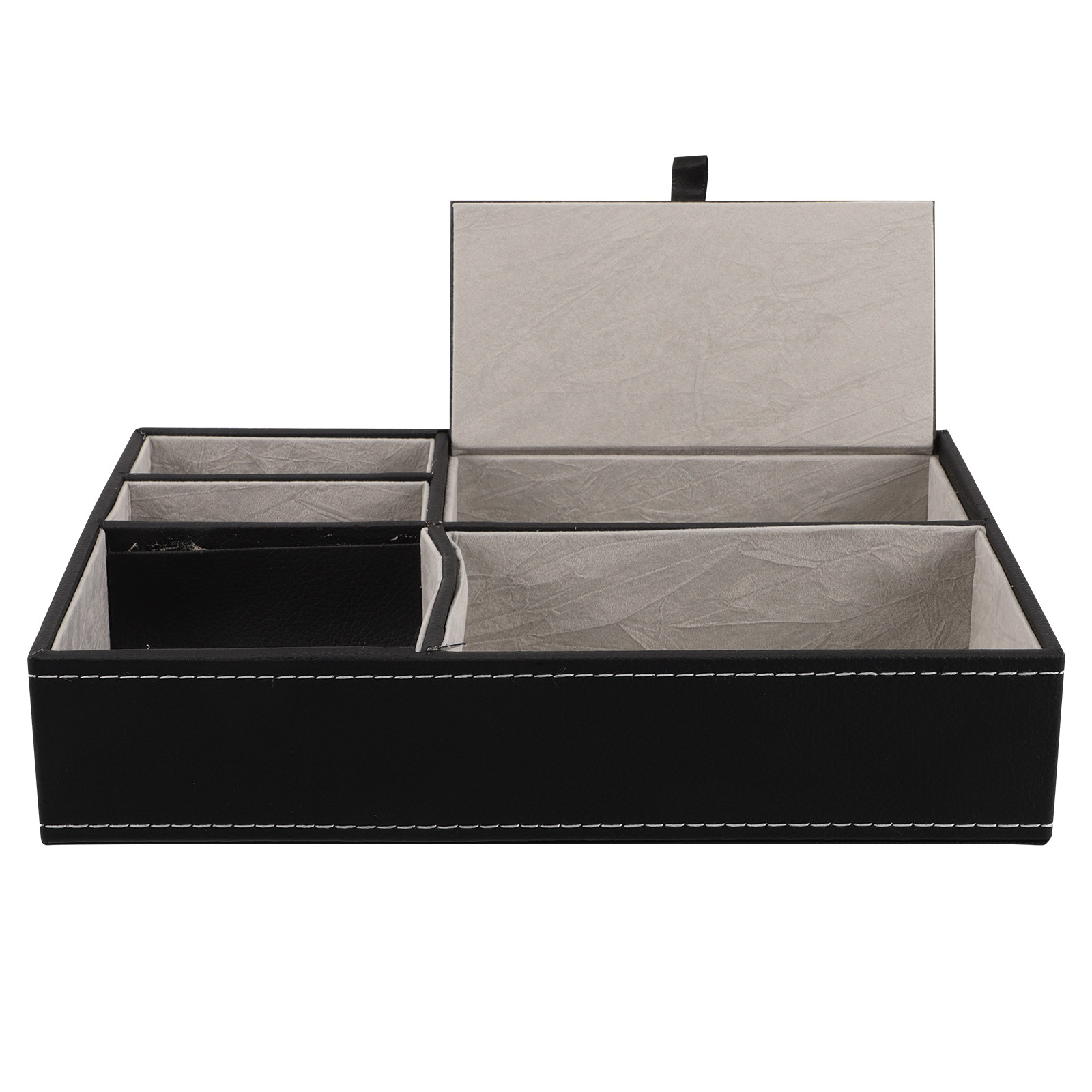 Multifunctional PU Desk Tray O - Jewelry Box Organizer Watches recension och pris