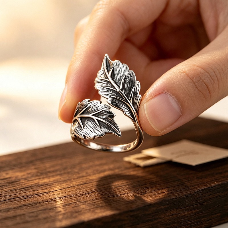 925 Sterling Silver Rings for  - Statement Cocktail Ring recension och pris