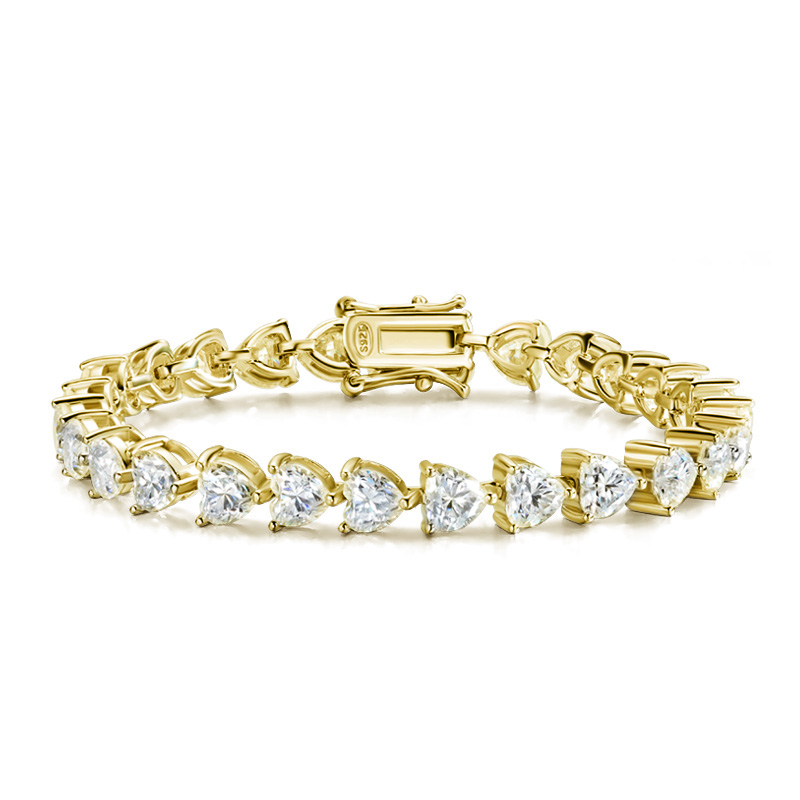 D‑Color VVS1 Heart‑Cut Moissan - Fine Jewelry Watches Women recension och pris