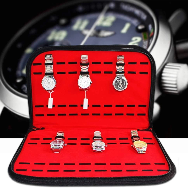 20 Slots Watch Storage Bag Con - Jewelry Box Organizer Watches recension och pris