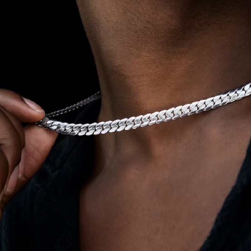 B&C Cuban Link Necklace for Me - Hip Hop Chain Necklace recension och pris