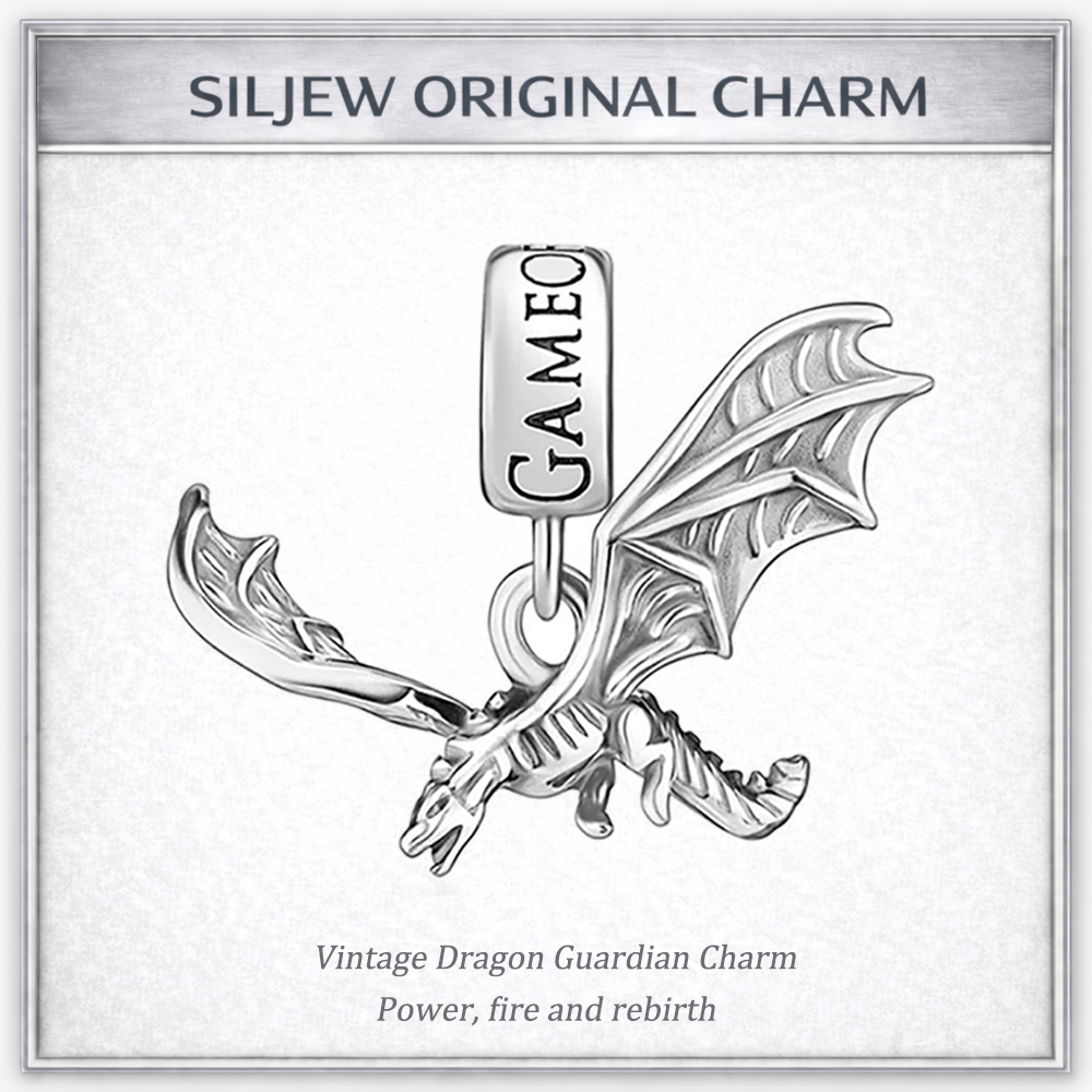 SilJew Vintage Fantasy Dragon  - Wolf Jewelry & Watches Tampa Reviews recension och pris