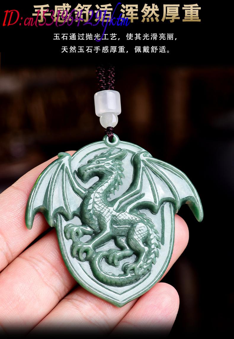 Natural Burmese Jadeite Dragon - Jewelry & Watches Sp Z Oo Ul Frezerów 3 recension och pris