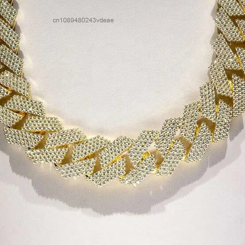 Custom Hip Hop Jewelry S925 Si - Hip Hop Chain Necklace recension och pris