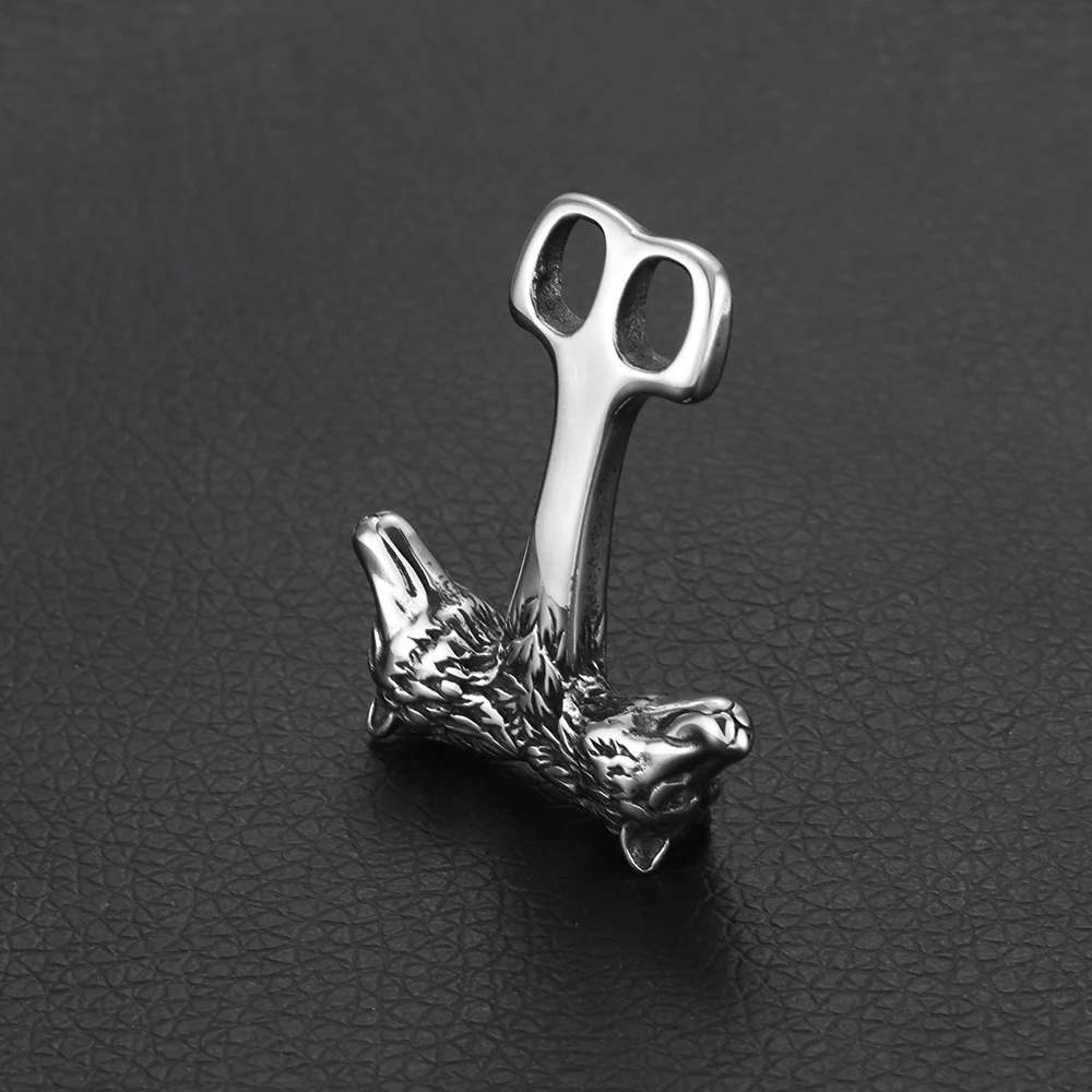 Stainless Steel Wolf Hooks Dou - Wolf Jewelry & Watches Tampa Reviews recension och pris