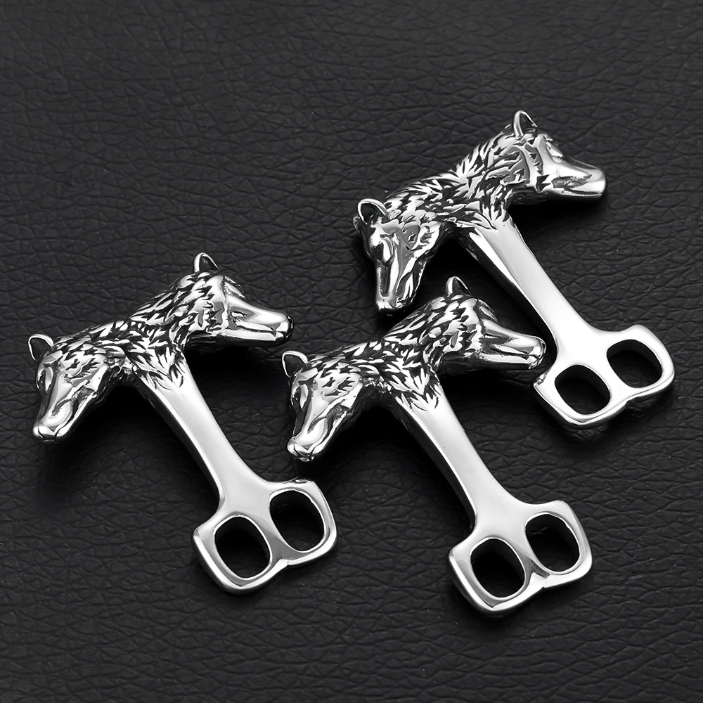 Stainless Steel Wolf Hooks Dou - Wolf Jewelry & Watches Tampa Reviews recension och pris