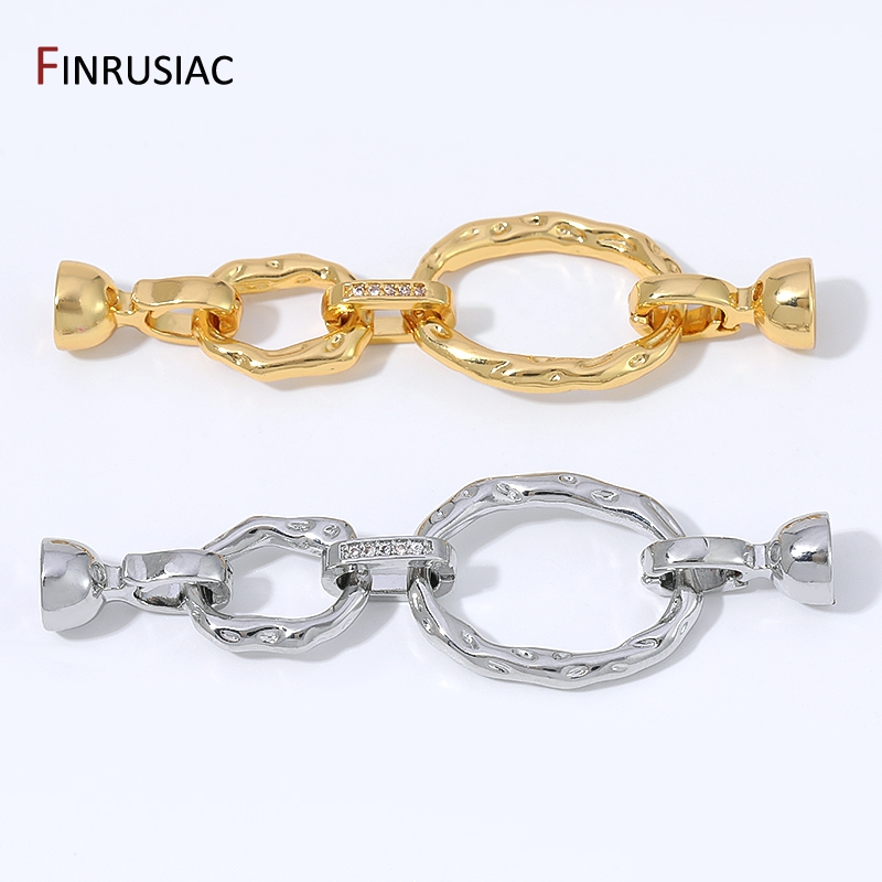 18K Gold Plated Brass Oval Con - Pearl Necklace recension och pris