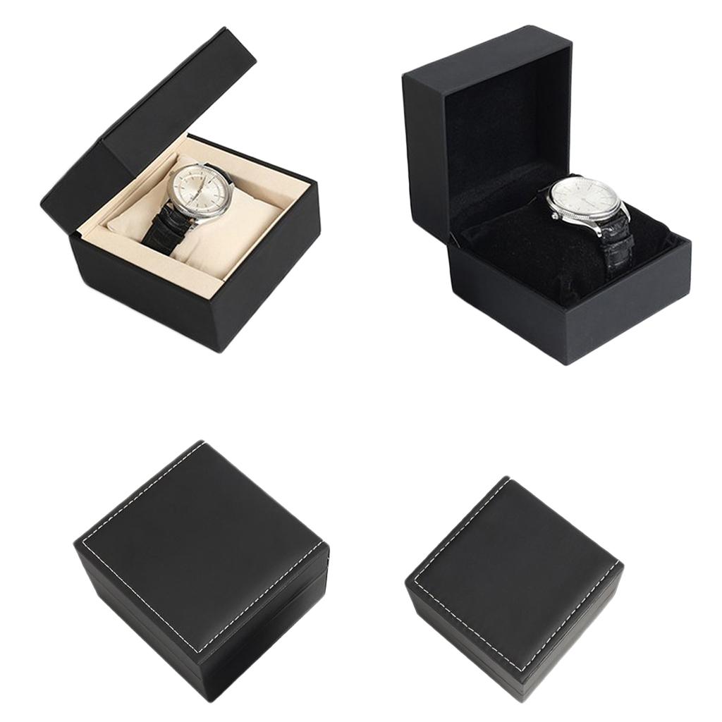 PU Leather Men Watch Box Organ - Jewelry Box Organizer Watches recension och pris