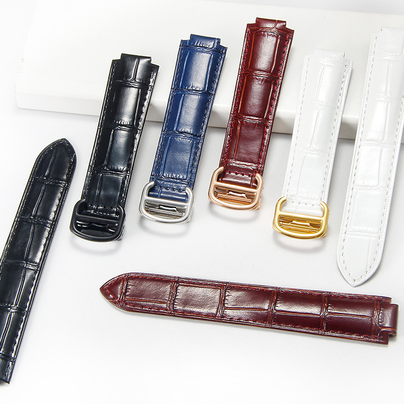 14-20mm Genuine Leather Strap  - Cartier Watch Ballon Bleu recension och pris