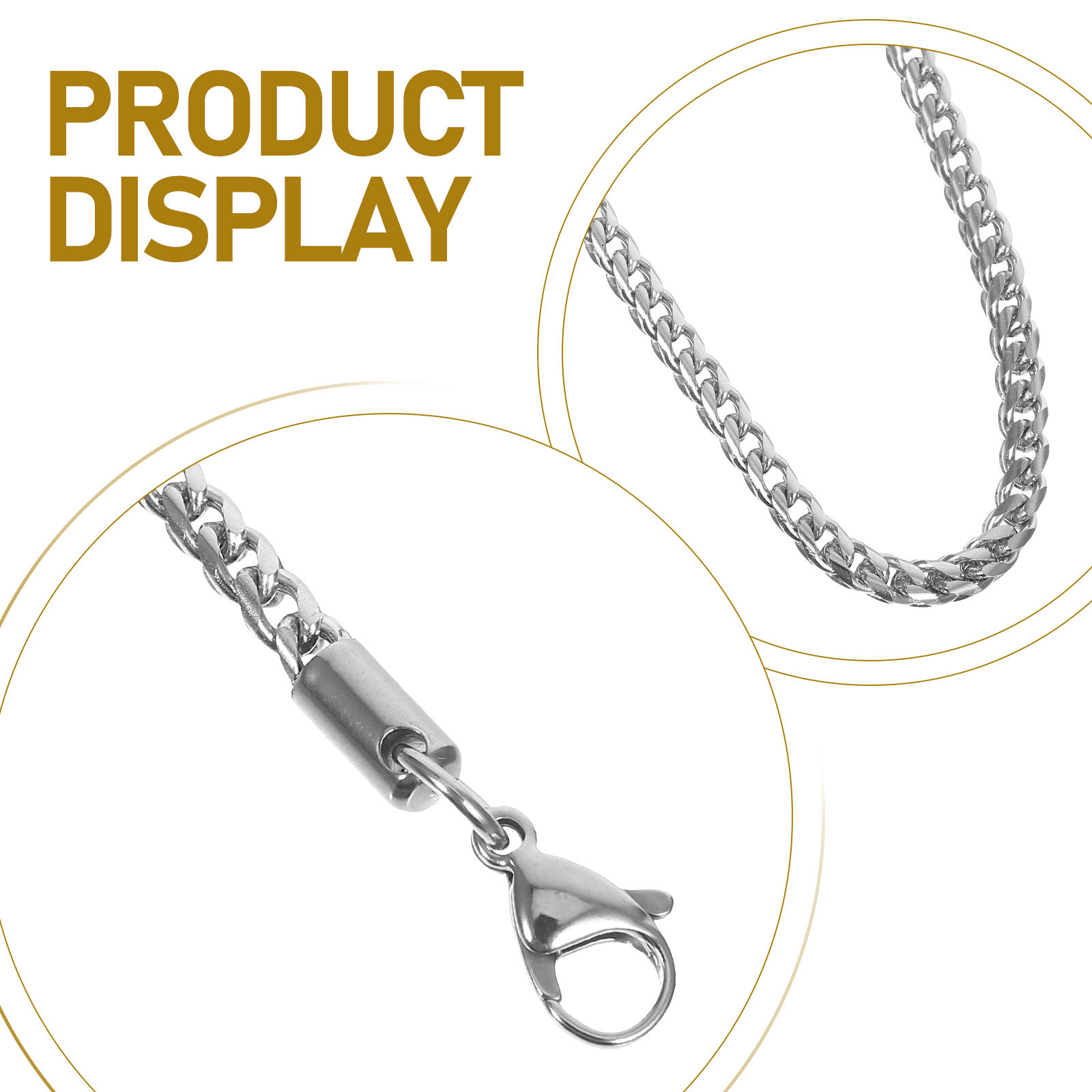 1 pcs Chain Women Necklace Jew - Hip Hop Chain Necklace recension och pris