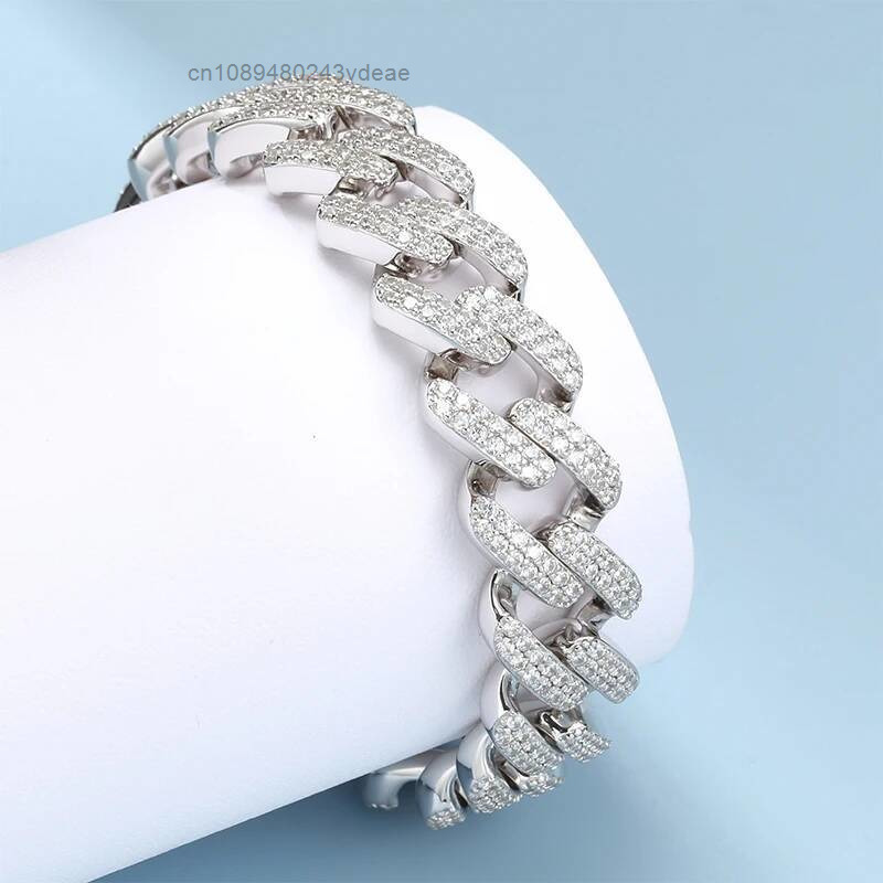 Selling 14mm Cuban Link Bracel - Hip Hop Chain Necklace recension och pris